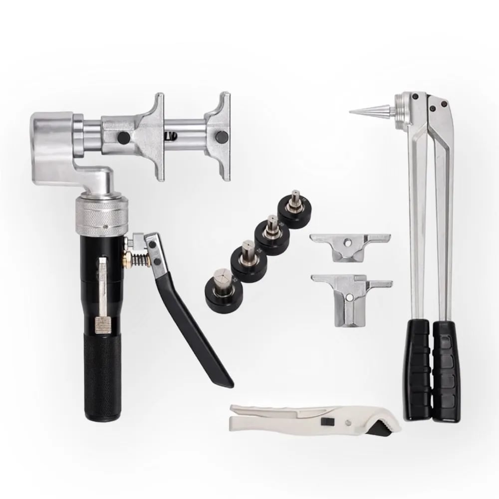 Гидравлический аксиальный пресс для труб из PEX, PE-RT 