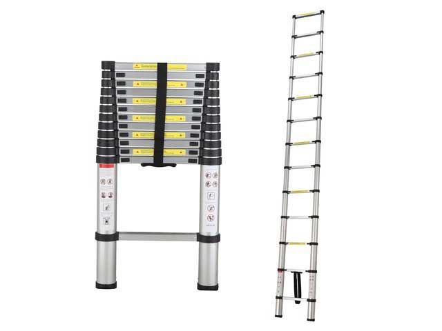 Телескопическая лестница 380 см