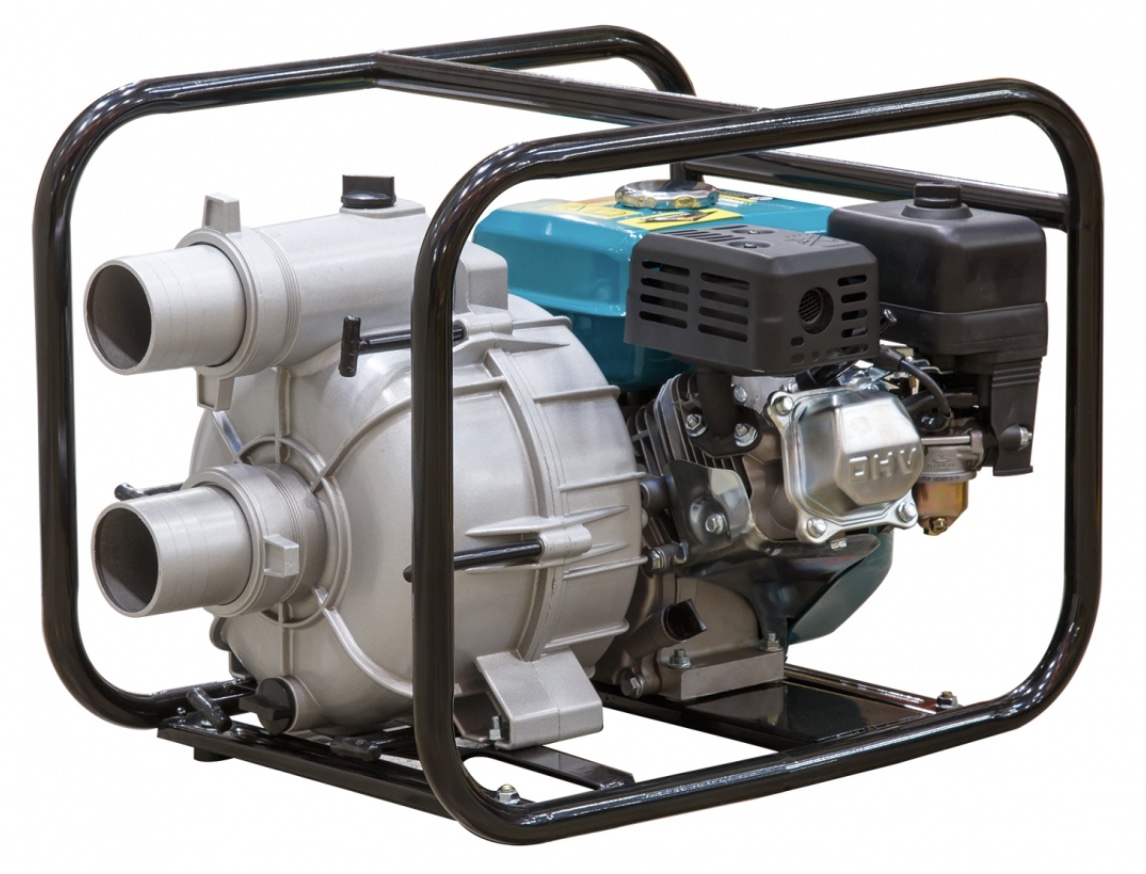 Мотопомпа бензиновая для загрязнённой воды ECO WP-1404D