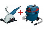 Штроборез Bosch GNF 65 A и пылесос Bosch GAS 25 Штроборез Bosch GNF 65 A и пылесос Bosch GAS 25