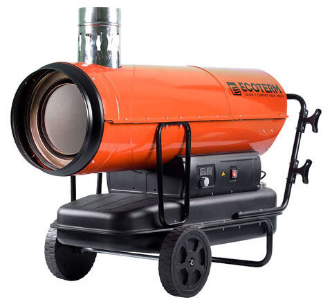 Тепловая пушка непрямого нагрева Ecoterm DHI-50W